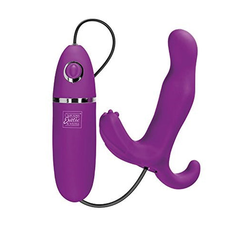 CalExotics Power Play Triple Teaser Prostate Vibrator - Prostate Toys