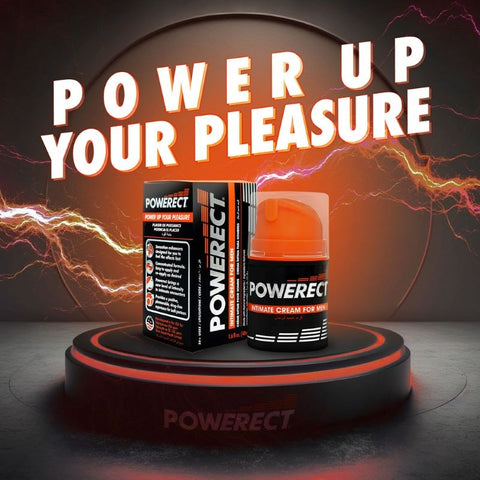 Powerect Intimate Pleasure Cream Boost Confidence Enhance Sensuality 48ml - Delay and Excite Sprays