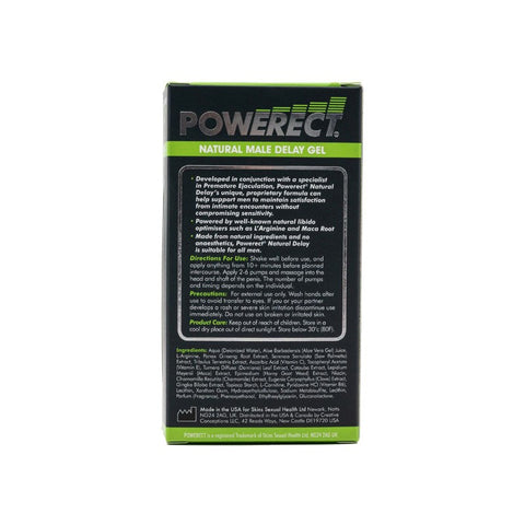 Powerect Intimate Delight Natural Delay Serum for Extended Sexual Endurance - Delay and Excite Sprays