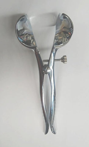 Hells Couture Pratt Rectal Steel Anal Spreader Medical Grade Steel - Anal Dildos