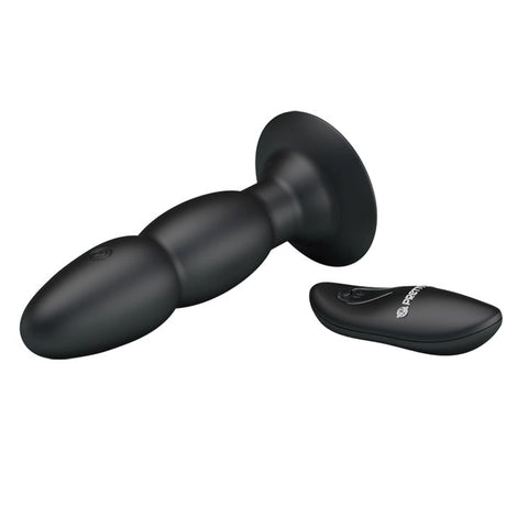 Pleasure Unleashed - Beaded Remote Anal Vibrator - Anal Vibrators