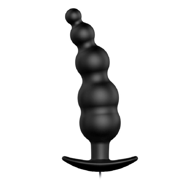 Pretty Love Curved Beads Anal Vibrator - - Butt Plugs