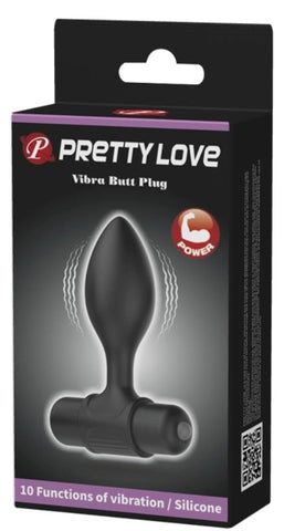 Pretty Love Vibra Butt Plug - 10 Vibration Modes for Unmatched Pleasure - Anal Vibrators