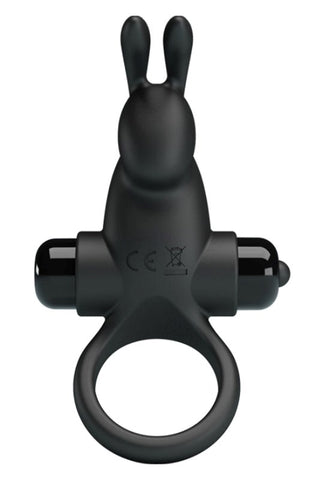 Baile Pretty Love Vibrant Penis Ring I with Dual Rabbit Ear Stimulation - Cock Rings