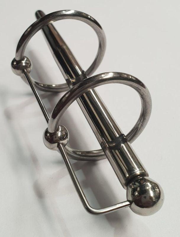 Prince Albert Plug & Dual Glans Cock Ring - - Penis Plugs
