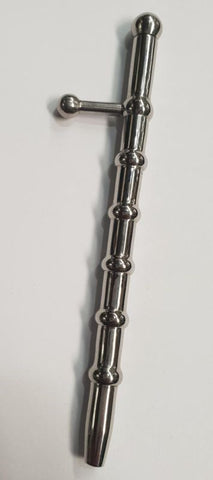 Prince Albert Rack Cum Thru Plug Medical Grade Steel Urethral Sound - Penis Plugs