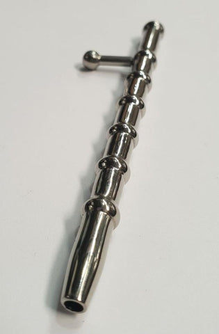 Prince Albert Rack Cum Thru Plug Medical Grade Steel Urethral Sound - Penis Plugs