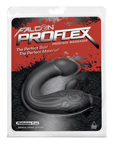 Icon Brands ProFlex Vibrating Prostate Massager with Removable Bullet - Prostate Toys