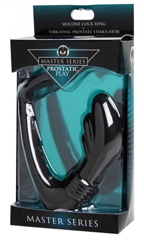 XR Brands Prostatic Play Nova Dual Stimulation with Vibrating Bullet - Cock Rings
