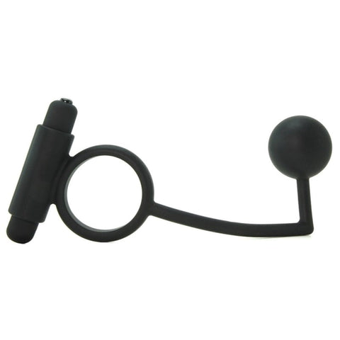 XR Brands Prostatic Play Odyssey Vibrating Cock Ring and Anal Stimulator - Cock Rings