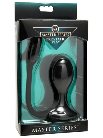 XR Brands Prostatic Play Rover Silicone C ring and Prostate Stim Dual Action - Cock Rings
