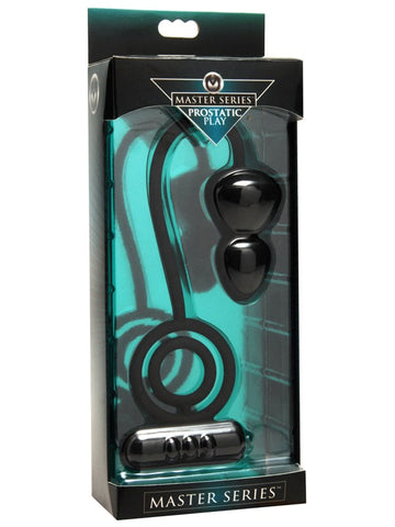 Prostatic Play Voyager II Vibrating Cock Ring and Anal Stim Dual Pleasure - Cock Rings
