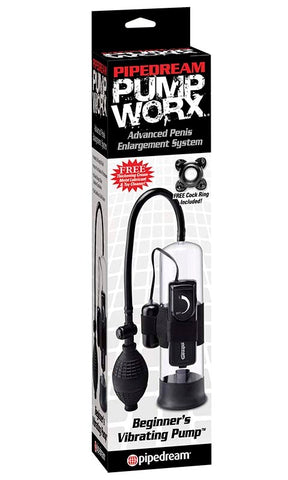 Pump Worx Beginners Vibrating Mens Penis Pump - Pumps, Extenders and Sleeves