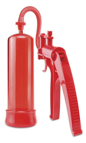 Pump Worx Deluxe Fire Penis Enlargement Pump with Quick Release Valve - Pumps, Extenders and Sleeves