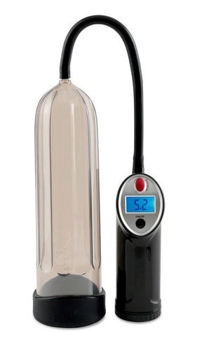 Pump Worx Digital AutoVac Power Male Penis Pump with Digital Pressure Monitor - Pumps, Extenders and Sleeves