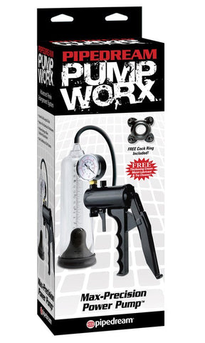 Pump Worx Max-Precision Power Penis Enlargement Pump - Pumps, Extenders and Sleeves
