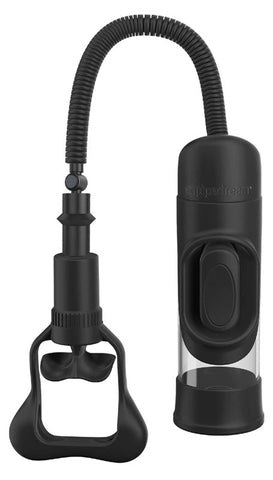 Pump Worx Perfect Touch Vibrating Penis Pump with Dual Action Technology - Pumps, Extenders and Sleeves