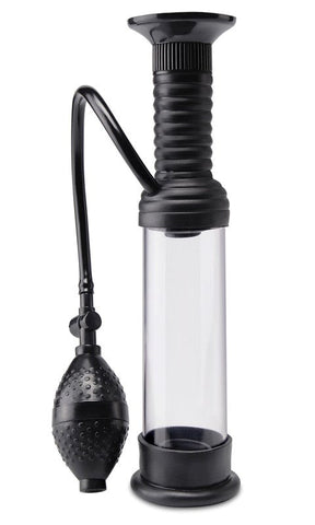 Pump Worx Vibrating Waterproof Suction Cup Penis Pump with Hands Free Base - Pumps, Extenders and Sleeves