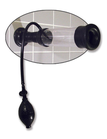 Pump Worx Vibrating Waterproof Suction Cup Penis Pump with Hands Free Base - Pumps, Extenders and Sleeves