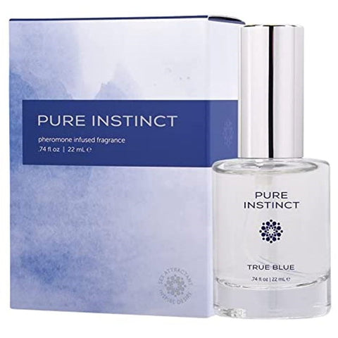 Pure Instinct True Blue Fragrance 22ml with Pheromones for Sexual Attraction - Lubricants & Lotions