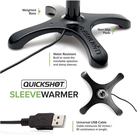 Fleshlight Quickshot Male Masturbator Sleeve Warmer - Fleshlight Male Masturbators