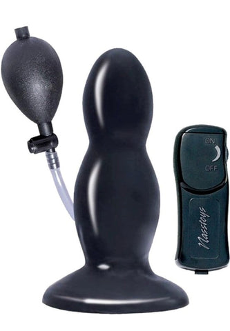 Nasstoys Ram Inflatable Vibrating Buttplug with Customizable Size - Butt Plugs