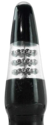 Nasstoys Ram Up and Down Anal Satisfier Black Moving Bead Butt Plug - Butt Plugs