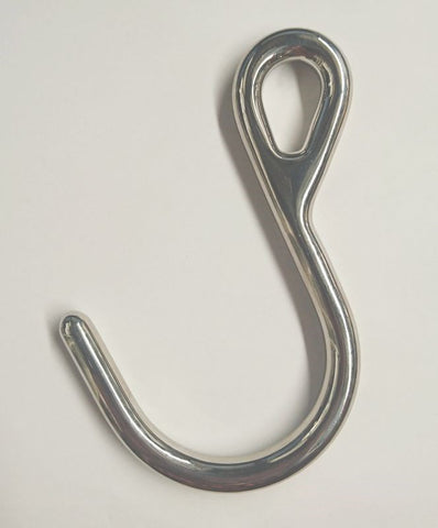 Hells Couture Rampant Metal Anal Hanger Premium Stainless Steel Hook - Anal Dildos