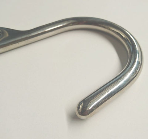 Hells Couture Rampant Metal Anal Hanger Premium Stainless Steel Hook - Anal Dildos