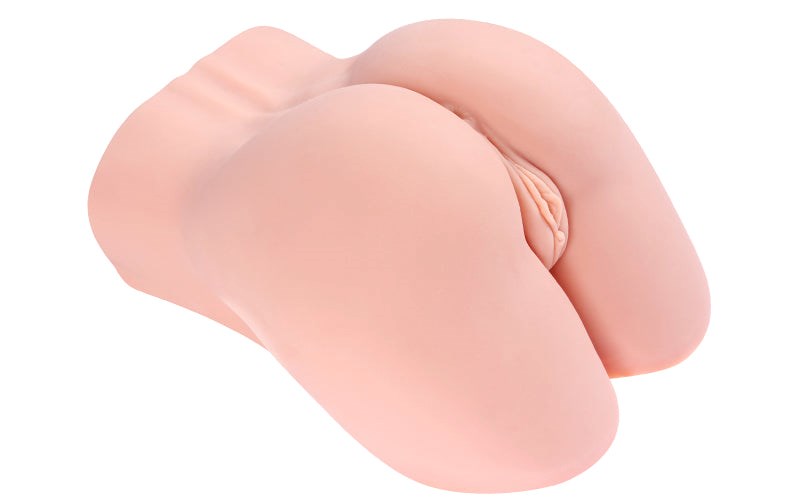 Real Hip Hera with Two Way Massager Mens Masturbator - - Realistic Butts And Vaginas