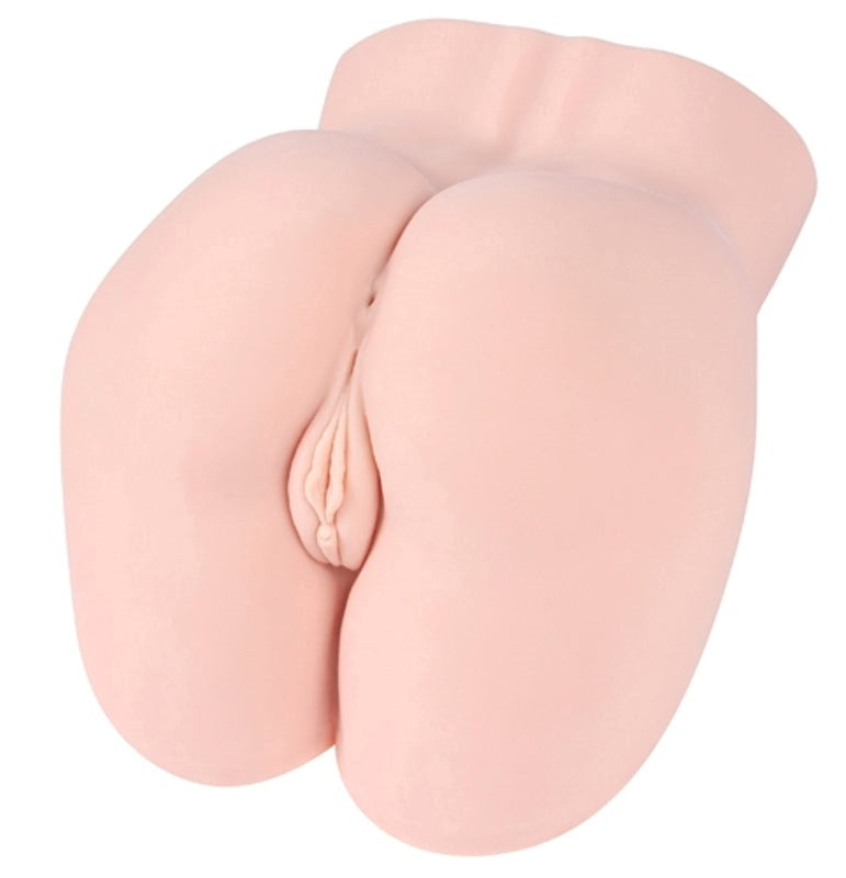Real Hip Hera with Two Way Massager Mens Masturbator - - Realistic Butts And Vaginas