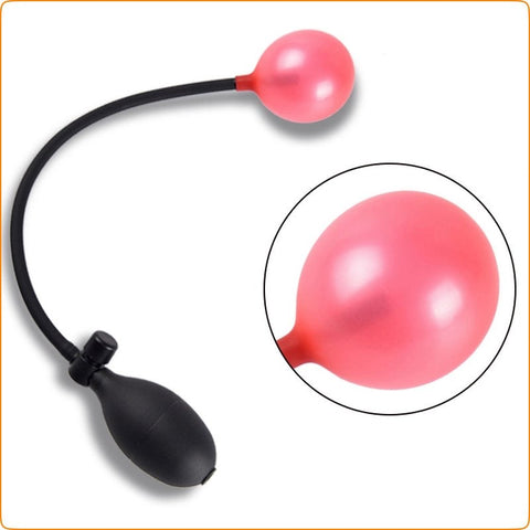 Red Point Inflatable Dildo Plug - Butt Plugs