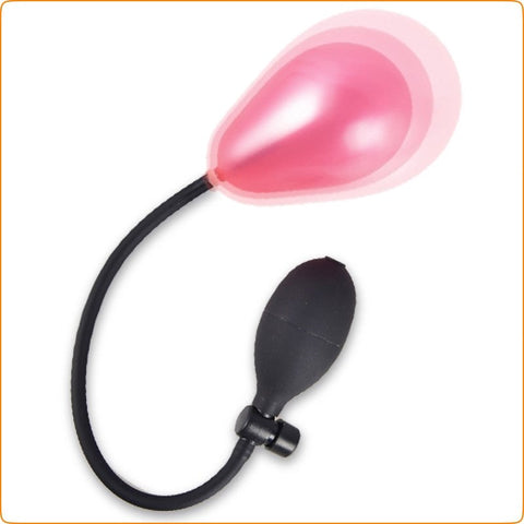 Red Point Inflatable Dildo Plug - Butt Plugs