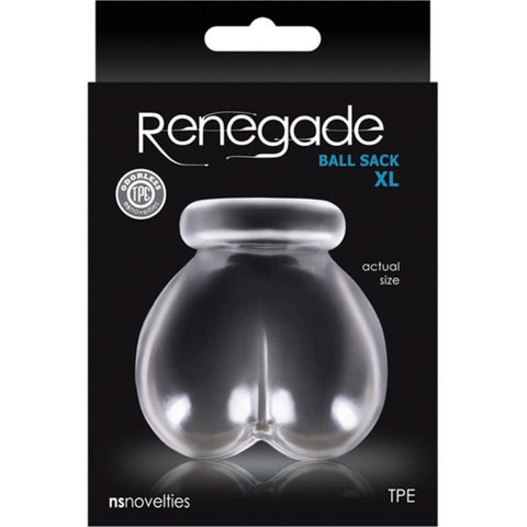 NS Novelties Renegade Ball Sack XL Glow in Dark Cock Ring - Cock Rings