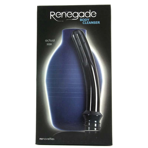 NS Novelties Renegade Body Cleanser Anal Douche with Silicone Nozzle - Enemas and Douches