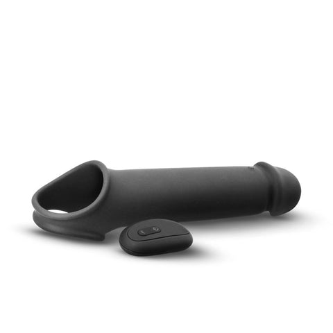 NS Novelties Renegade Brute Rechargeable Silicone Extender with Vibrator - Pumps, Extenders and Sleeves