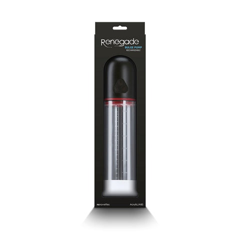 NS Novelties Renegade Bulge Penis Pump with Vibration and Suction - Pumps, Extenders and Sleeves