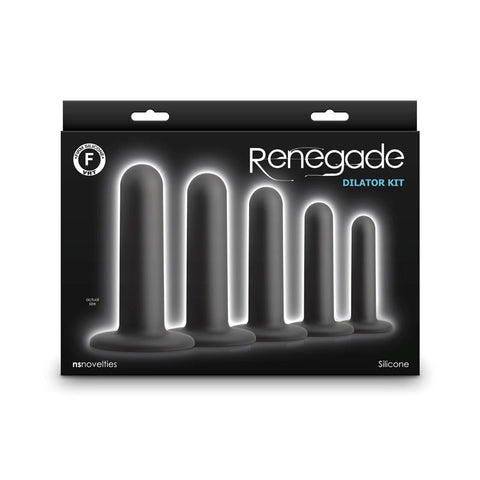 NS Novelties Renegade Intimate Wellness Dilator Set Progressive Training - Butt Plugs