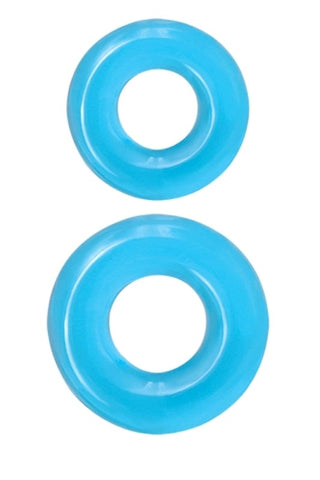 NS Novelties Renegade Double Stack Stackable Cock Rings - Cock Ring Sets