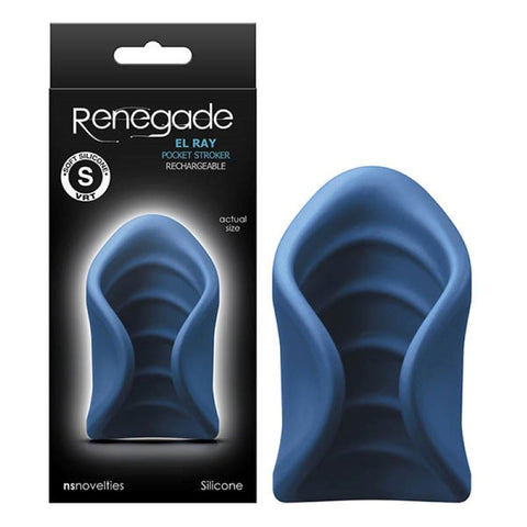 NS Novelties Renegade El Ray Pocket Stroker Vibrating Masturbator - Masturbators and Strokers