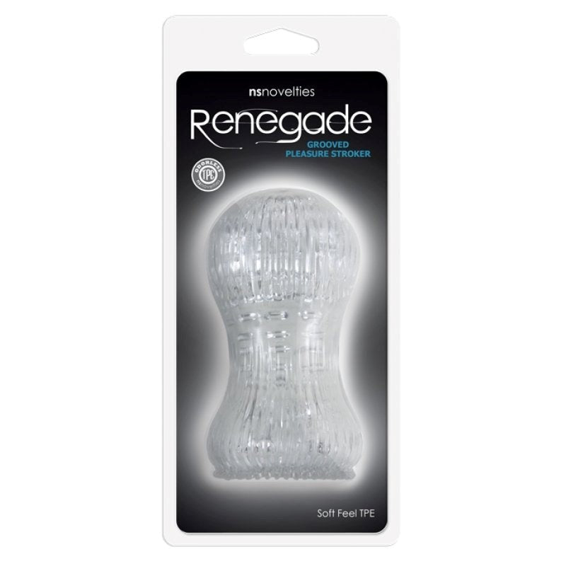Renegade Grooved Pleasure Stroker Slide Into Pleasure - - Masturbators and Strokers