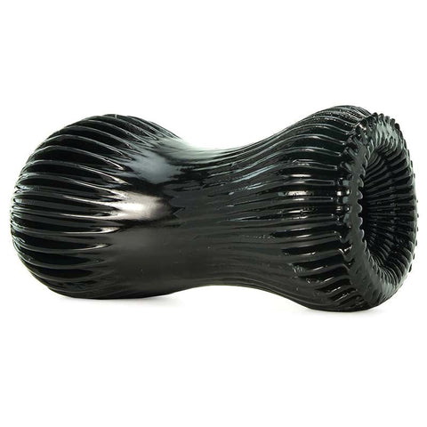 NS Novelties Renegade Grooved Pleasure Stroker Textured Male Masturbator - Masturbators and Strokers