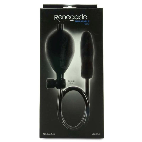 NS Novelties Renegade Inflatable Plug with Customizable Inflation - Butt Plugs