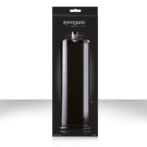 NS Novelties Renegade Mens Penis Cylinder 3 Inch with Measurement Scale - Pumps, Extenders and Sleeves