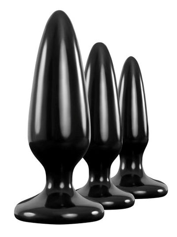 NS Novelties Renegade Booty Bliss 3 Piece Anal Plug Trainer Set - Butt Plugs