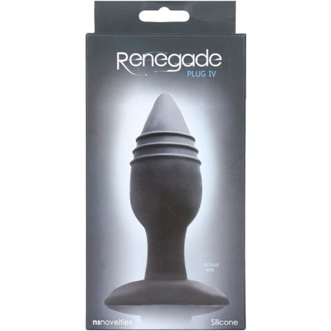 NS Novelties Renegade Plug IV Medium Curved Prostate Massager - Butt Plugs