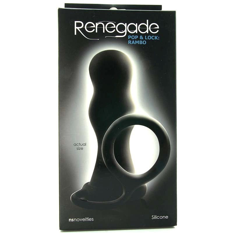 Renegade Pop and Lock Rambo Solo Fit Options - - Anal Dildos