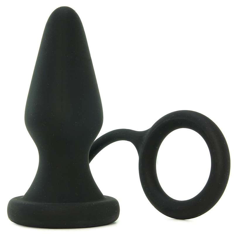 Renegade Pop and Lock Rocky Anal Plug With Ring - - Butt Plugs