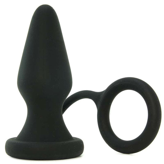 Renegade Pop and Lock Rocky Anal Plug With Ring - - Butt Plugs