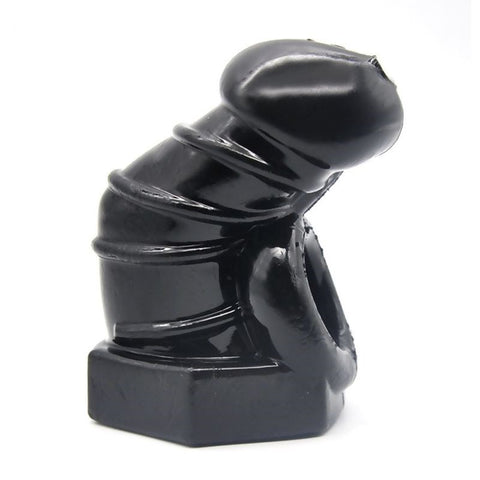 BDStyle Restrictive Chastity Cage with Nubs and Secure Lock - Male Chastity
